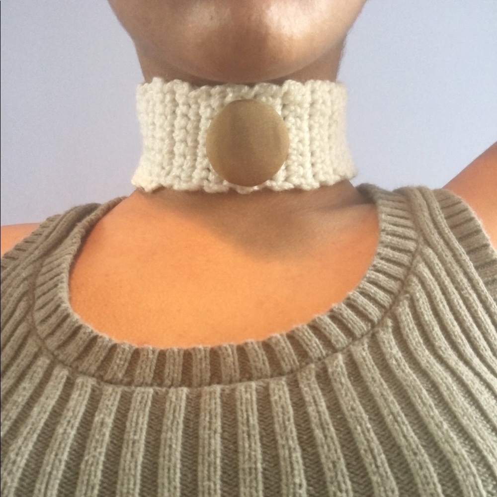 Hand made choker